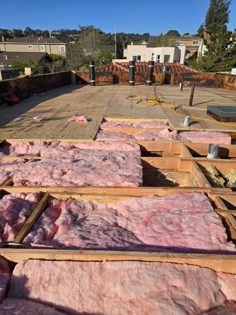 roofing insulation addition