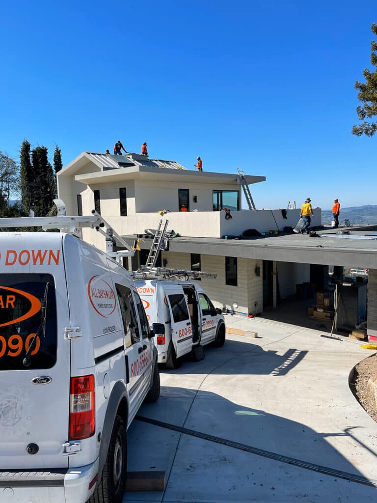 solar panel installation in Glen Ellen